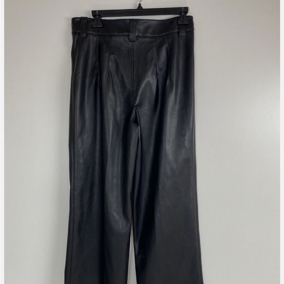 ZARA faux leather pants size XL with lots of stretch - Picture 6 of 7